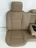 2019-2012 Ram Rear Seats, Crew Cab Pebble Tan Leather 60/40 w/ Armrest