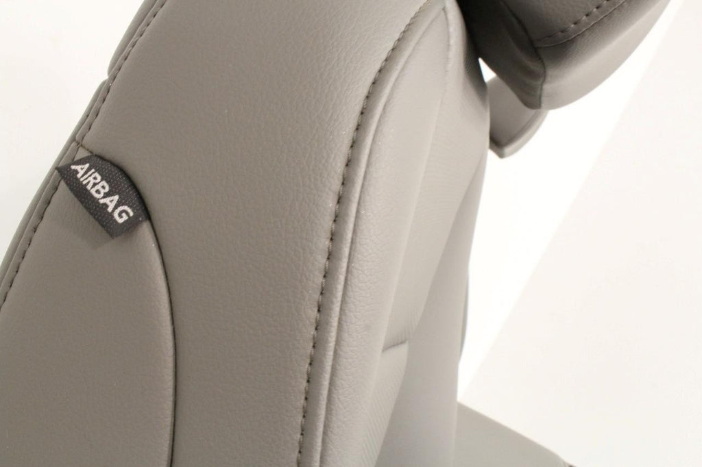2015 - 2022 Ford F150 & Super Duty Front Seats, Regular Cab XL Earth Gray Vinyl