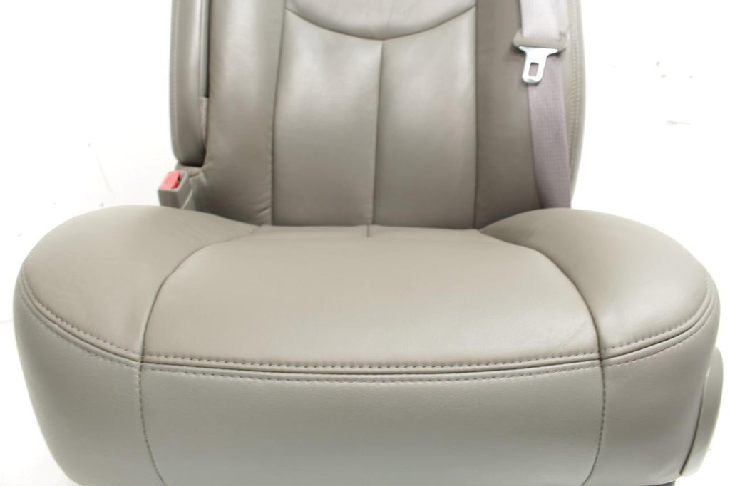 99 - 06 Silverado Sierra Tahoe Yukon Heated Power Leather Seats Pewter Gray OEM