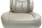 99 - 06 Silverado Sierra Tahoe Yukon Heated Power Leather Seats Pewter Gray OEM