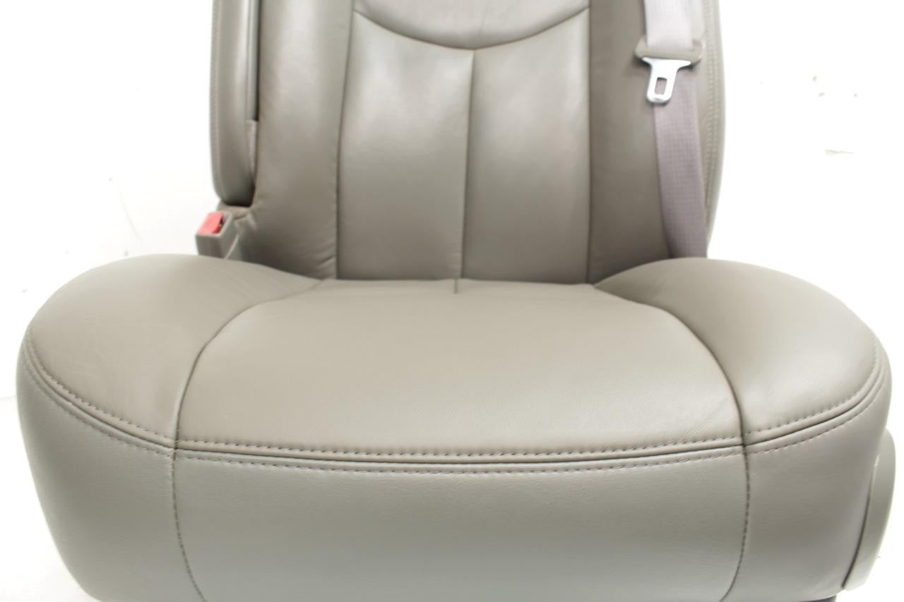 99 - 06 Silverado Sierra Tahoe Yukon Heated Power Leather Seats Pewter Gray OEM