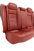 11-23 Dodge Charger SRT Seats, Demonic Red Laguna Leather OEM w/ Power Heat Cool