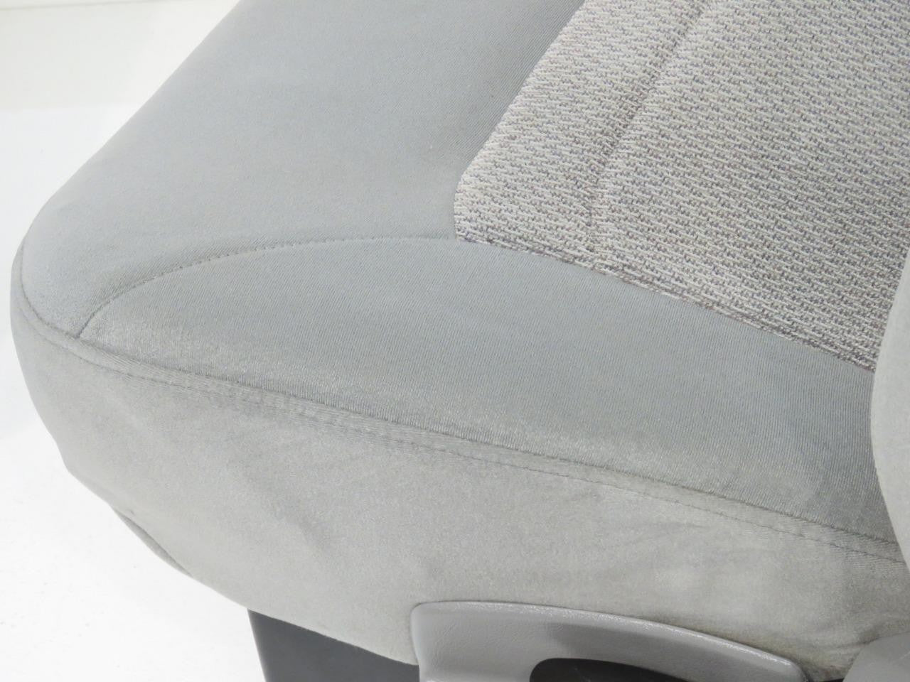 Ford Econoline Front Bucket Seats, Gray Cloth w/ Folding Armrests, Fits 1997+
