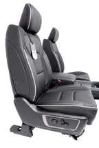 2019-2026 Ram 1500 Interior Seats Console Panels, Limited Quilted Black Leather