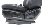 2019 - 2023 Ford Ranger Seat Set, Lariat Heated Black Leather Front & Rear OEM
