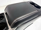 15-22 Ford F150 Super Duty Center Console Black Platinum Red Stitch w/o Shifter