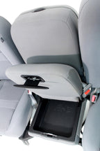 2002 - 2009 Dodge Ram Split Bench Seat, Slate Gray Cloth w/ Power Driver, Lumbar