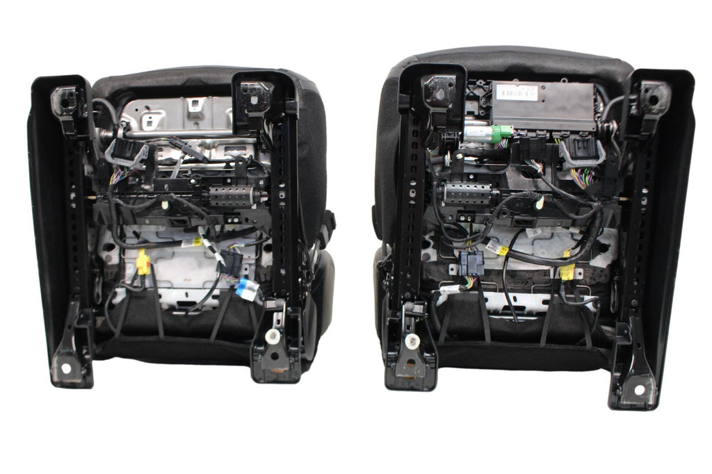 2021 - 2026 Ford F150 Super Duty Crew Cab Seats, Lariat Black Leather Heat Cool