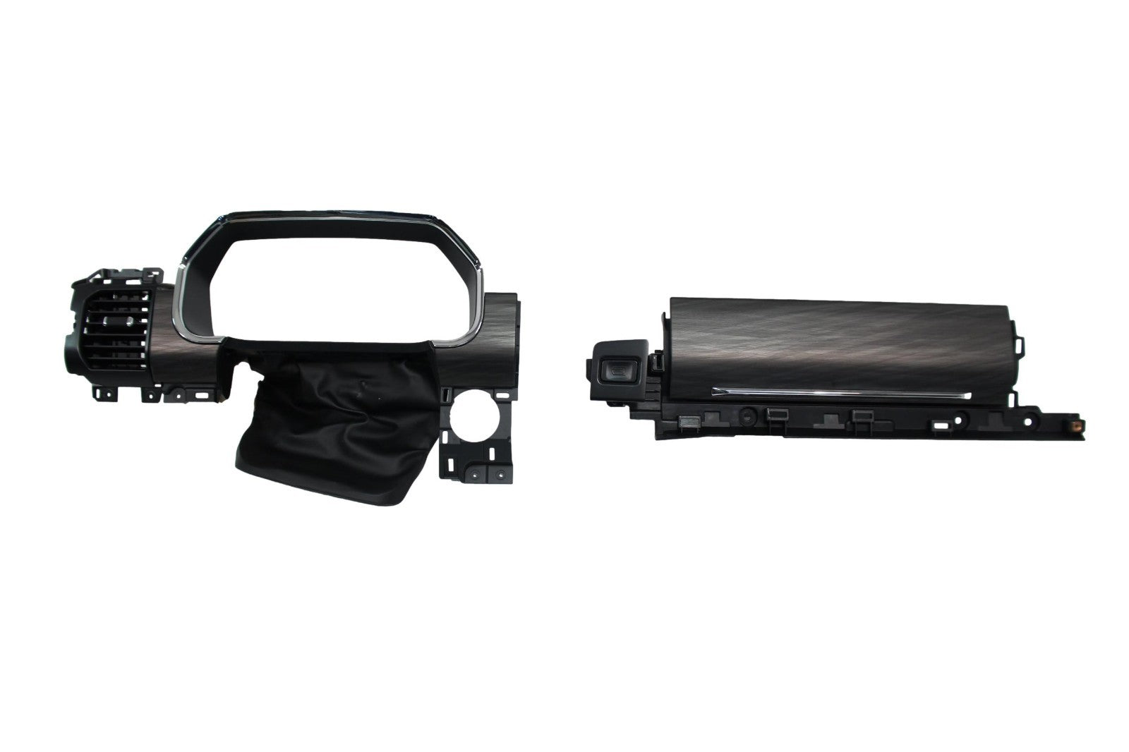 2021-2026 OEM Ford F150 Lariat Dash Trim Kit, Cluster Bezel & Storage Glove Box