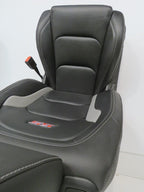 2016 - 2024 Camaro Seats, Front Rear Coupe, 2SS Black Leather Heated Ventilated