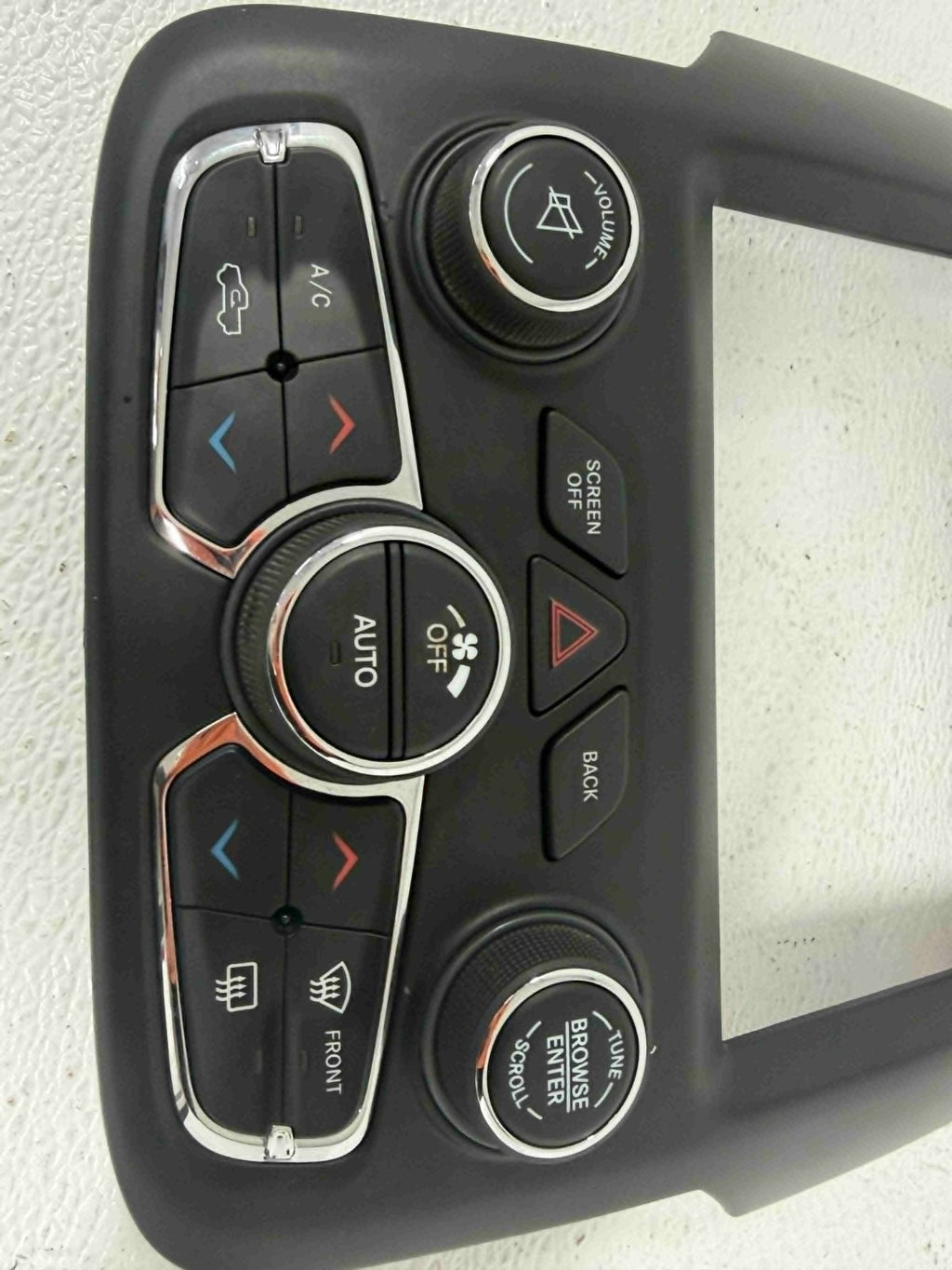2013 - 2024 RAM Truck 8.4" Radio Bezel w/ Dual Zone AC Heater Climate Control