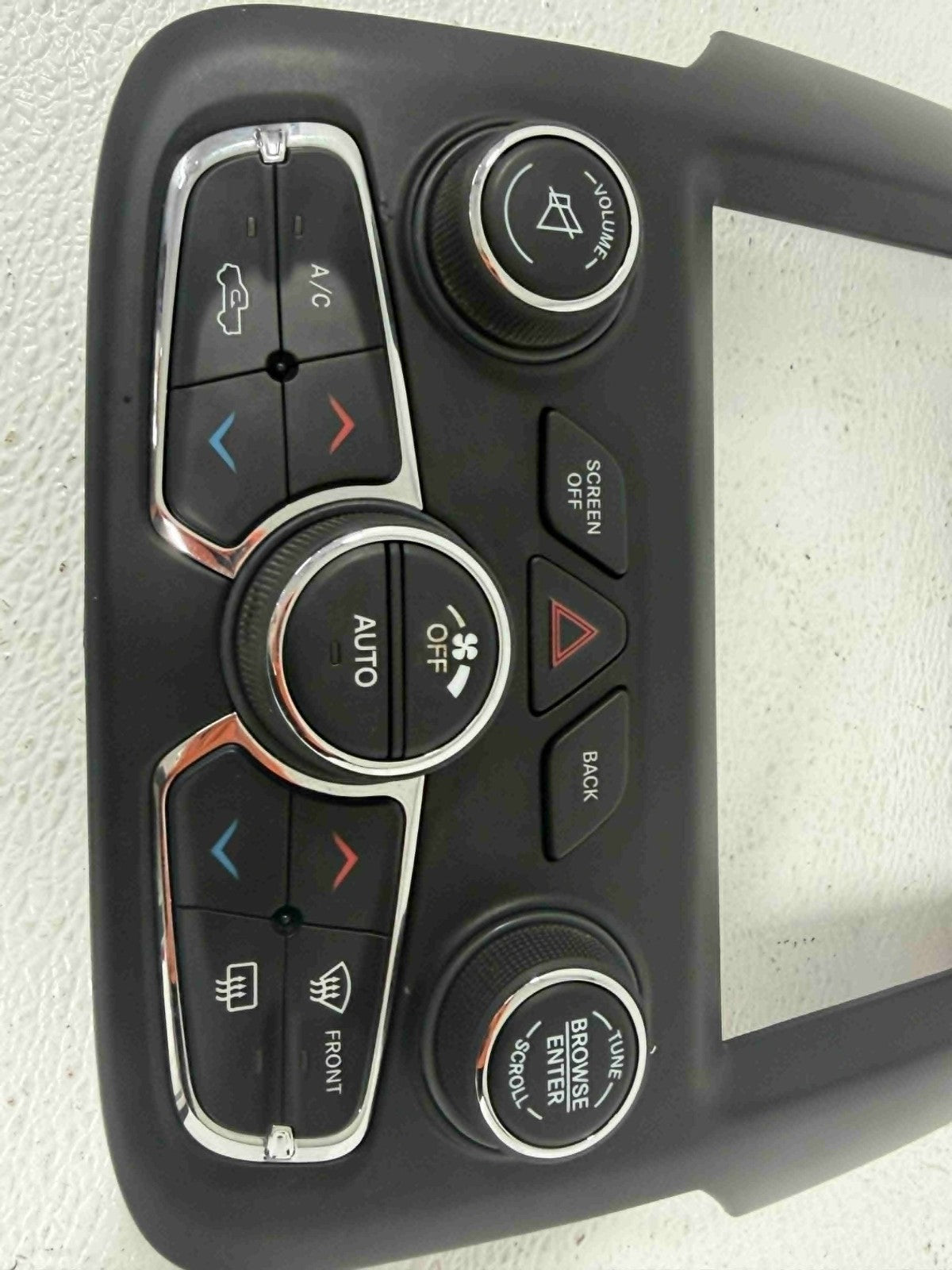 2013 - 2024 RAM Truck 8.4" Radio Bezel w/ Dual Zone AC Heater Climate Control