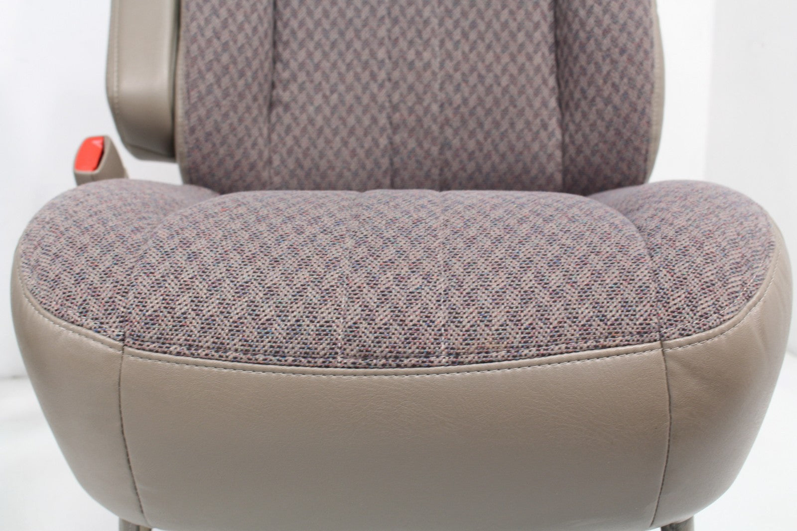 GMC Savana Chevy Express Van Front Bucket Seats, Neutral Tan Cloth 1997 - 2014