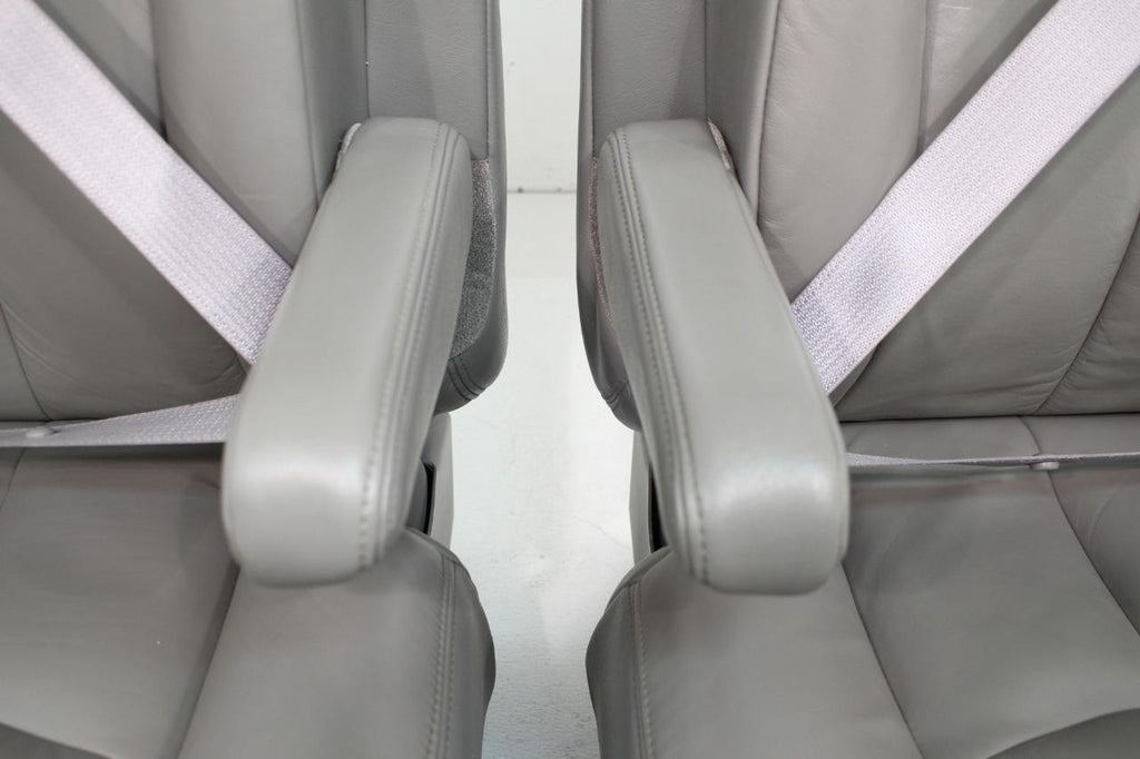 03 - 06 Silverado Sierra Tahoe Yukon Heated Power Leather Seats Pewter Gray OEM