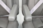 03 - 06 Silverado Sierra Tahoe Yukon Heated Power Leather Seats Pewter Gray OEM