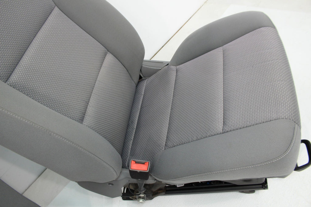 2014 - 2019 Sierra Chevy Silverado Front Seats, Gray Cloth Manual w/ Lumbar