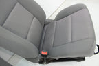 2014 - 2019 Sierra Chevy Silverado Front Seats, Gray Cloth Manual w/ Lumbar