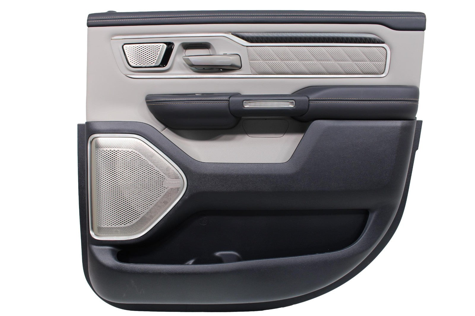 2019 - 2026 Ram 1500 Tungsten Interior, Sea Salt Indigo, Seats Console Door Trim