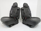 2003 - 2007 Sierra Silverado HD Seats, Dark Pewter Leather, Full Set Crew Cab