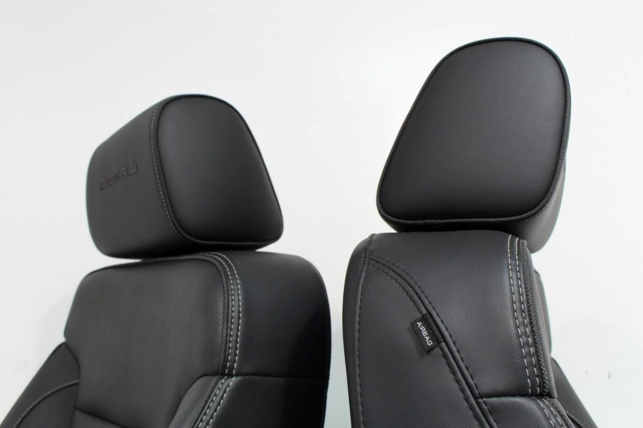 2018-2020 GMC Yukon Denali Front Seats, OEM Black Leather Heated Ventilated Cool