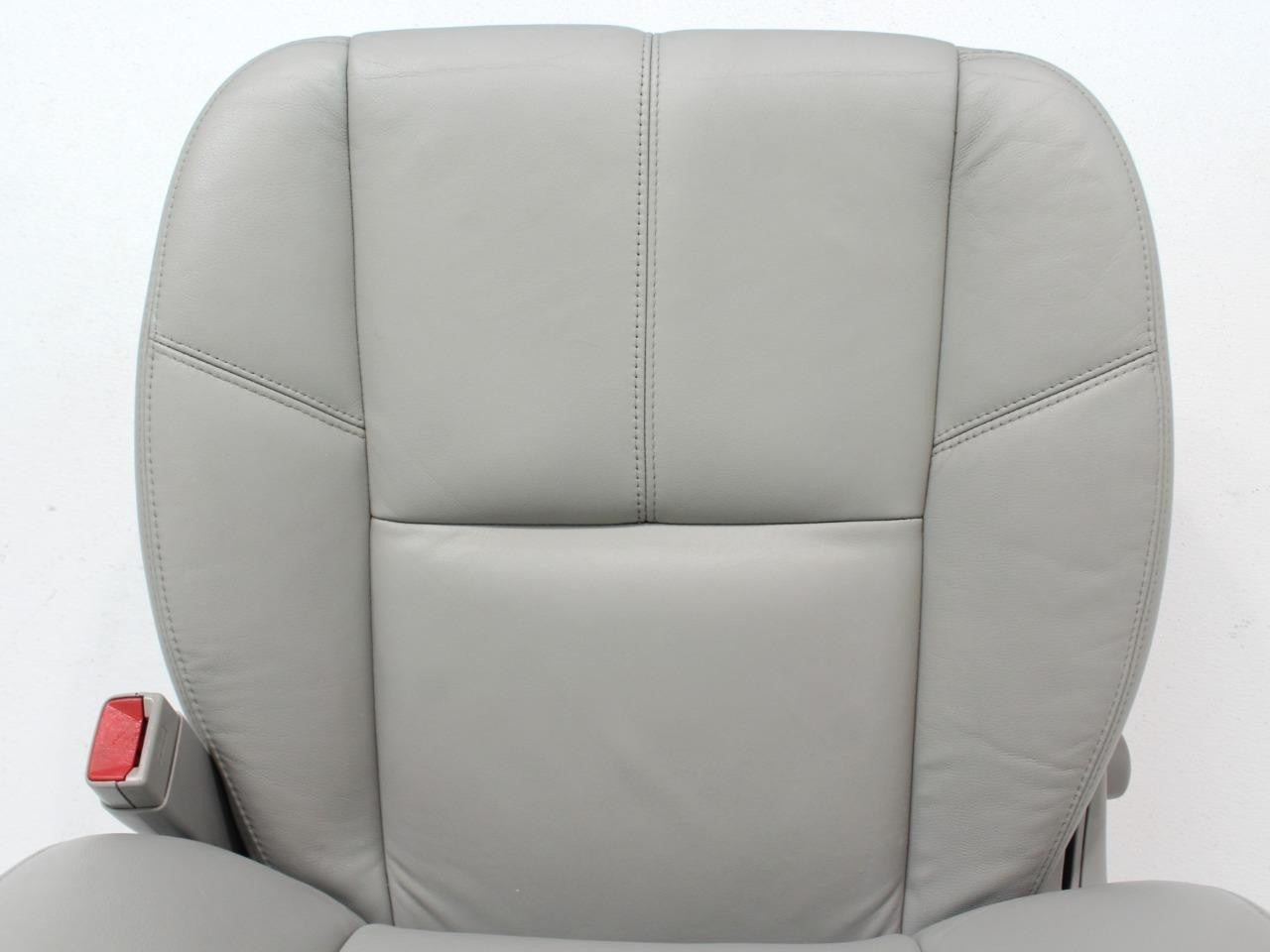 2007 - 2014 Sierra Silverado Front Seats, LT2 Gray Leather, Heated & Powered
