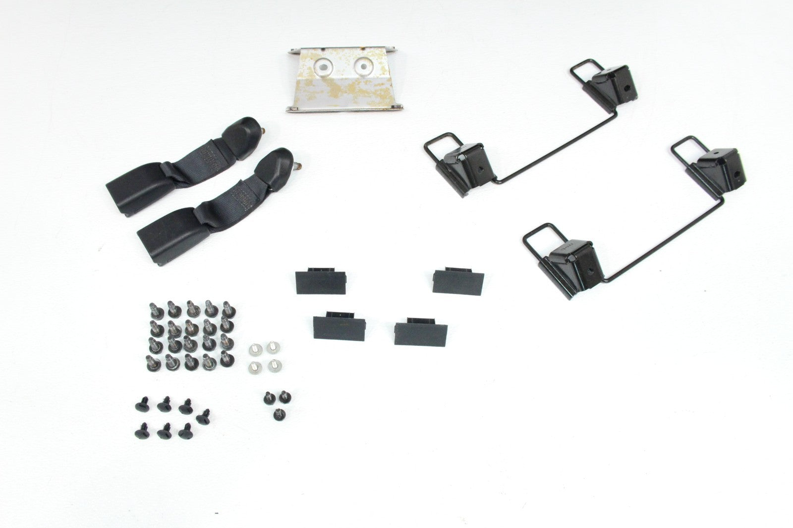 2016 - 2023 Toyota Tacoma Access Cab Rear Seat & Installation Kit, Gray Cloth