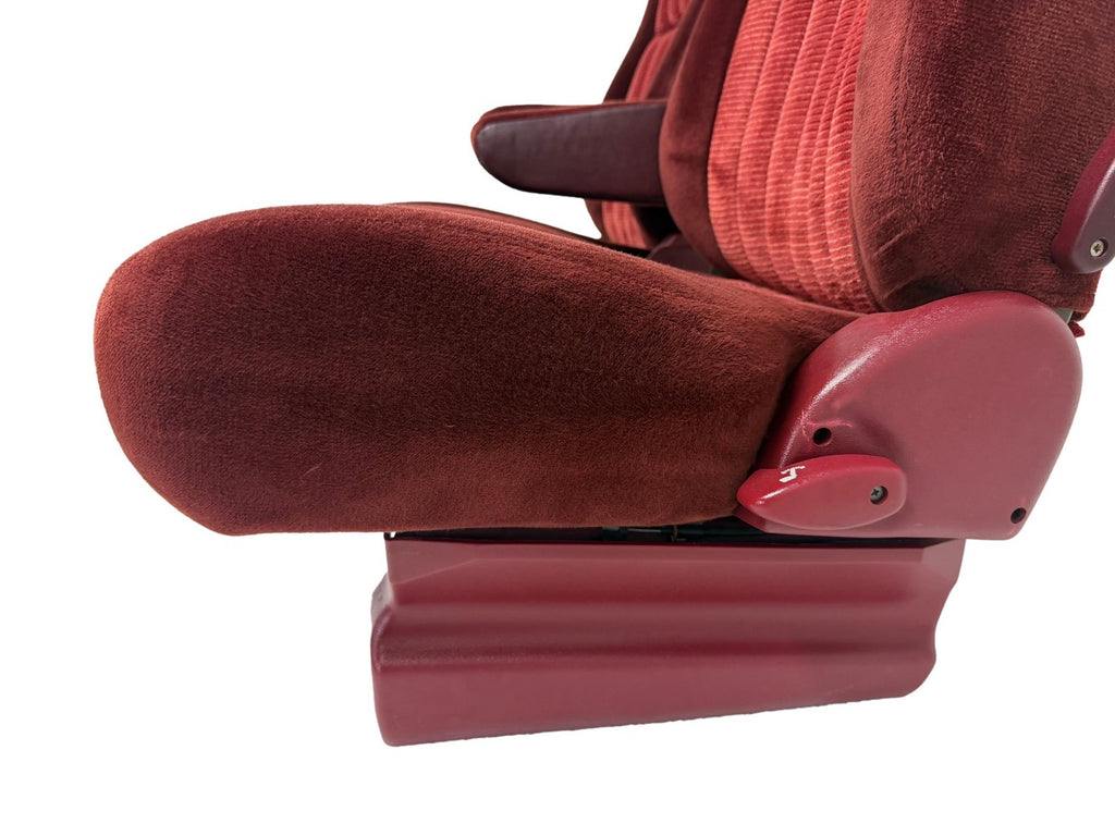88-94 Chevy GMC Silverado Suburban C/K OBS Front Seats, Captains Chairs Red