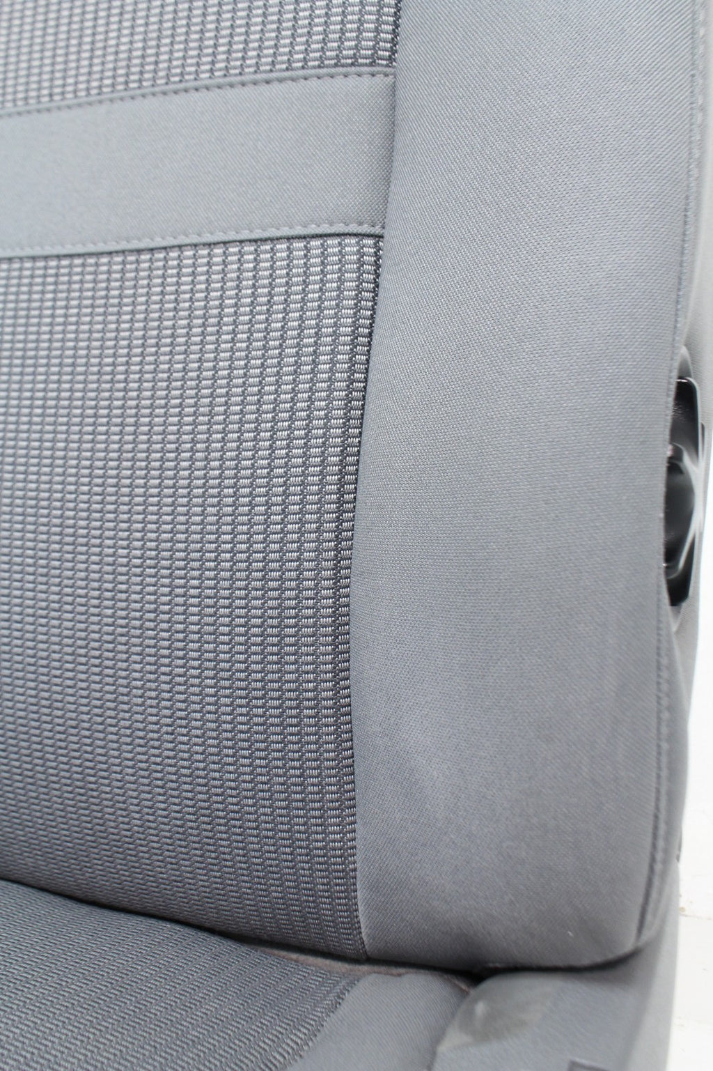 2002 - 2009 Dodge Ram Split Bench Seat, Slate Gray Cloth w/ Power Driver, Lumbar