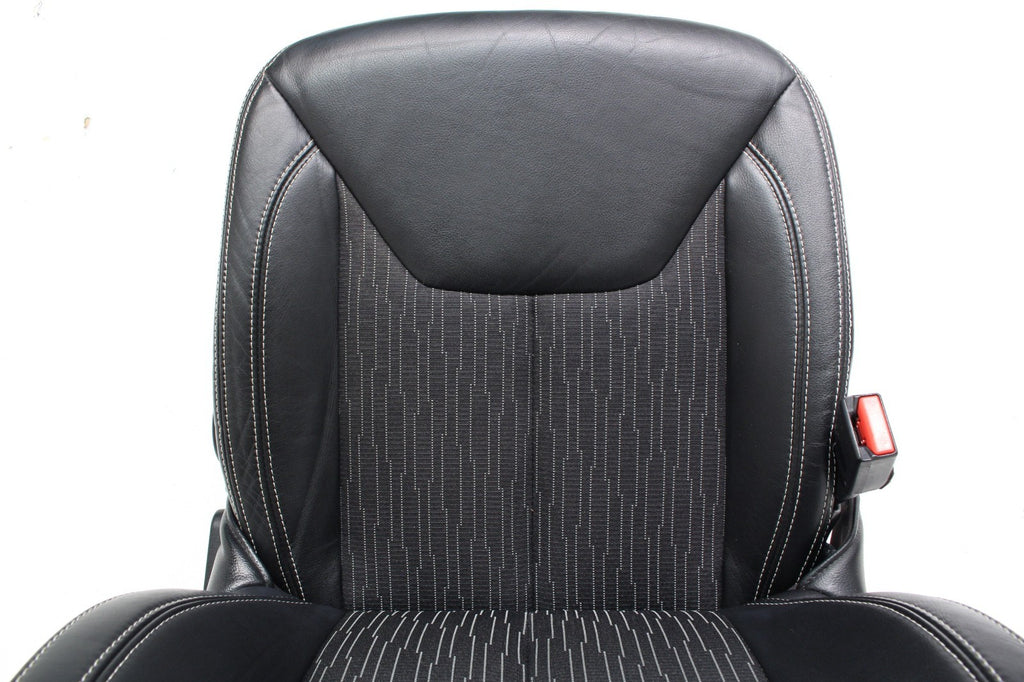 07-18 Jeep Wrangler JKU Freedom Edition Seats, Oscar Mike Black Leather Full Set