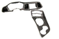 2015-2023 OEM Challenger SRT Hellcat Dash Console Trim Bezel Set - Dark Engine