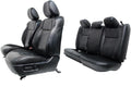 2016 - 2023 Toyota Tacoma Seats, Crew Cab Black Leather Powered Heat TRD Limited