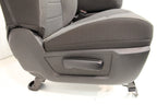 2019-2024 Ram Classic Front Seats, Diesel Gray Black Cloth, Manual w/ Jump Seat