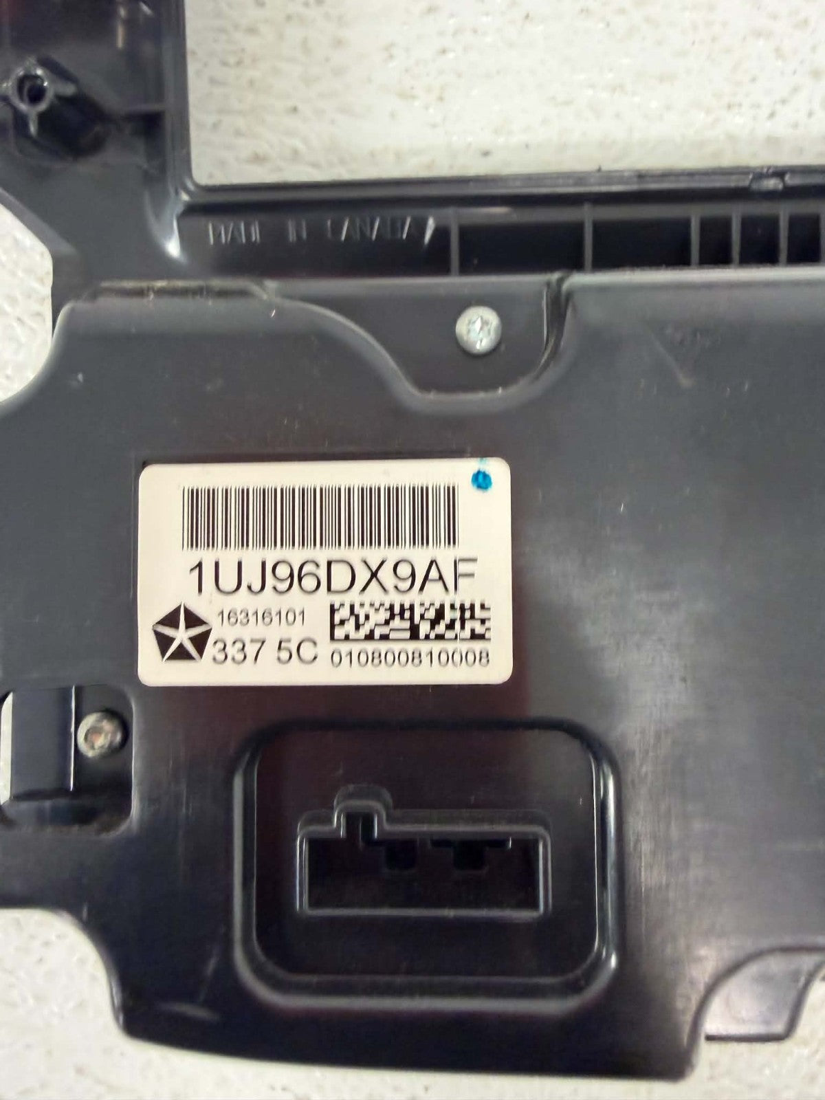 2013-2018 Dodge Ram 8.4 Radio Manual Climate Bezel HVAC Controls OEM 1UJ96DX9AF