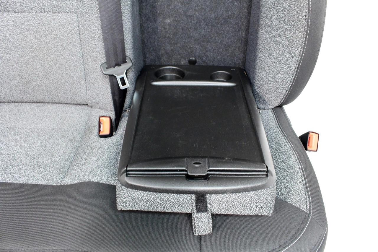 14-24 Ram ProMaster Front Passenger Bench Seat Gray Black Cloth OEM 6TH95LXBAA
