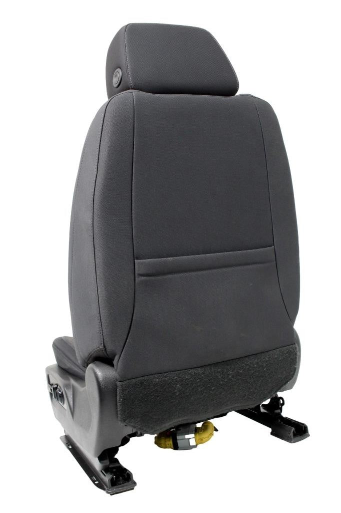 2019 - 2024 Chevy Silverado GMC Sierra Power Driver Seat Black Cloth Upgrade Kit