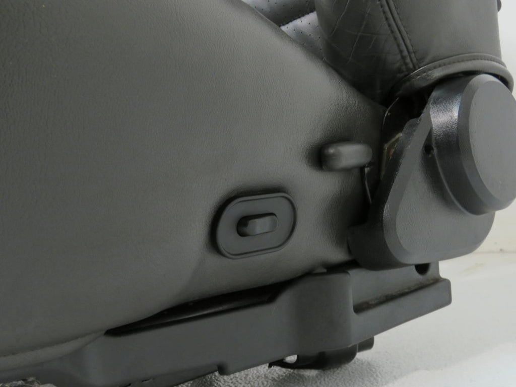 1994 - 2004 Ford Mustang Convertible Seats, GT Black Leather w/ Power Driver OEM