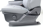 2015 - 2025 Ford F150 Super Duty Vinyl Bucket Seats w/ WorkStation Jump Seat
