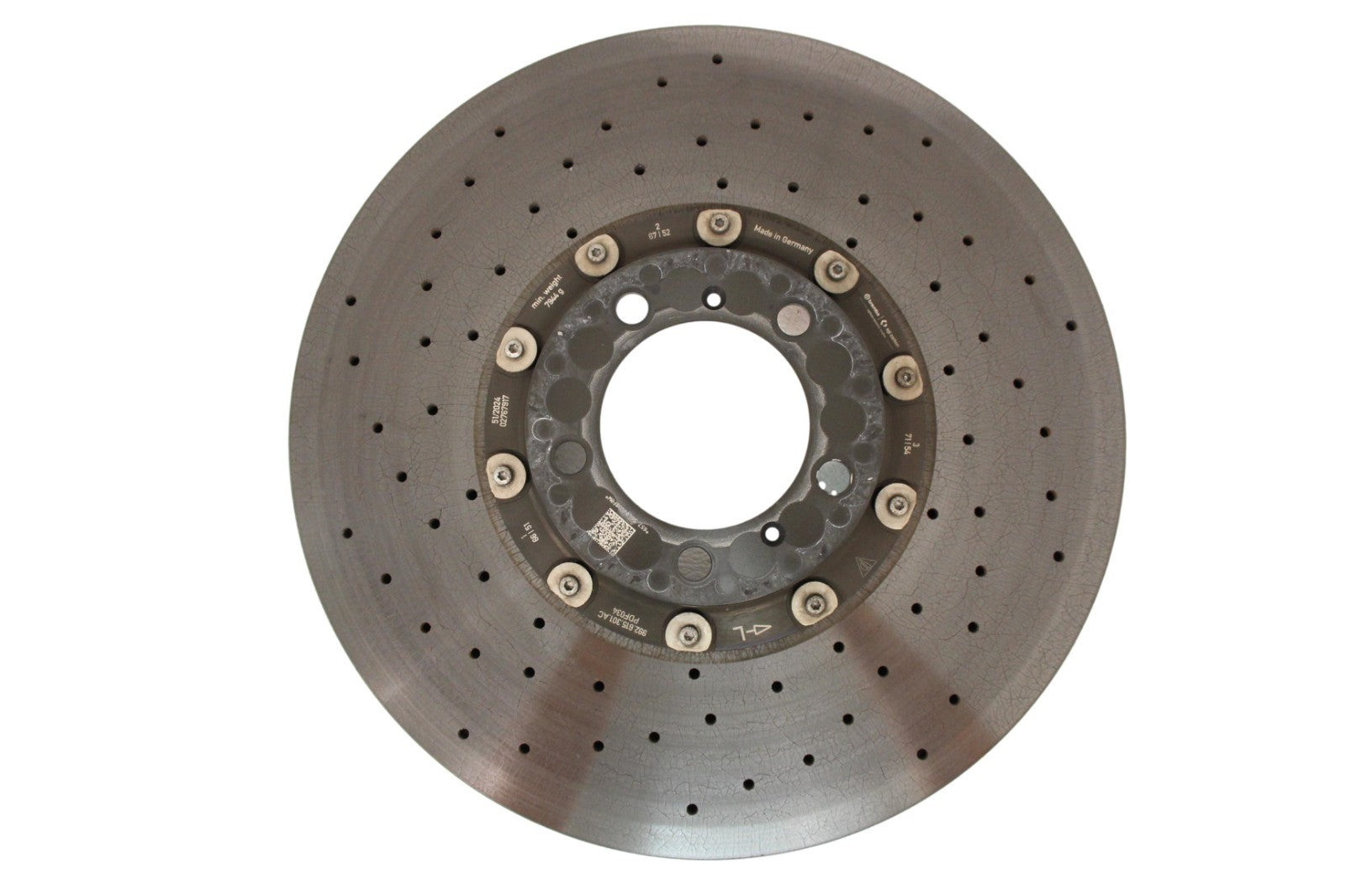 2020-2026 Porsche 911 GT3 RS 992 PCCB Ceramic Brake Disc & Yellow Caliper Set