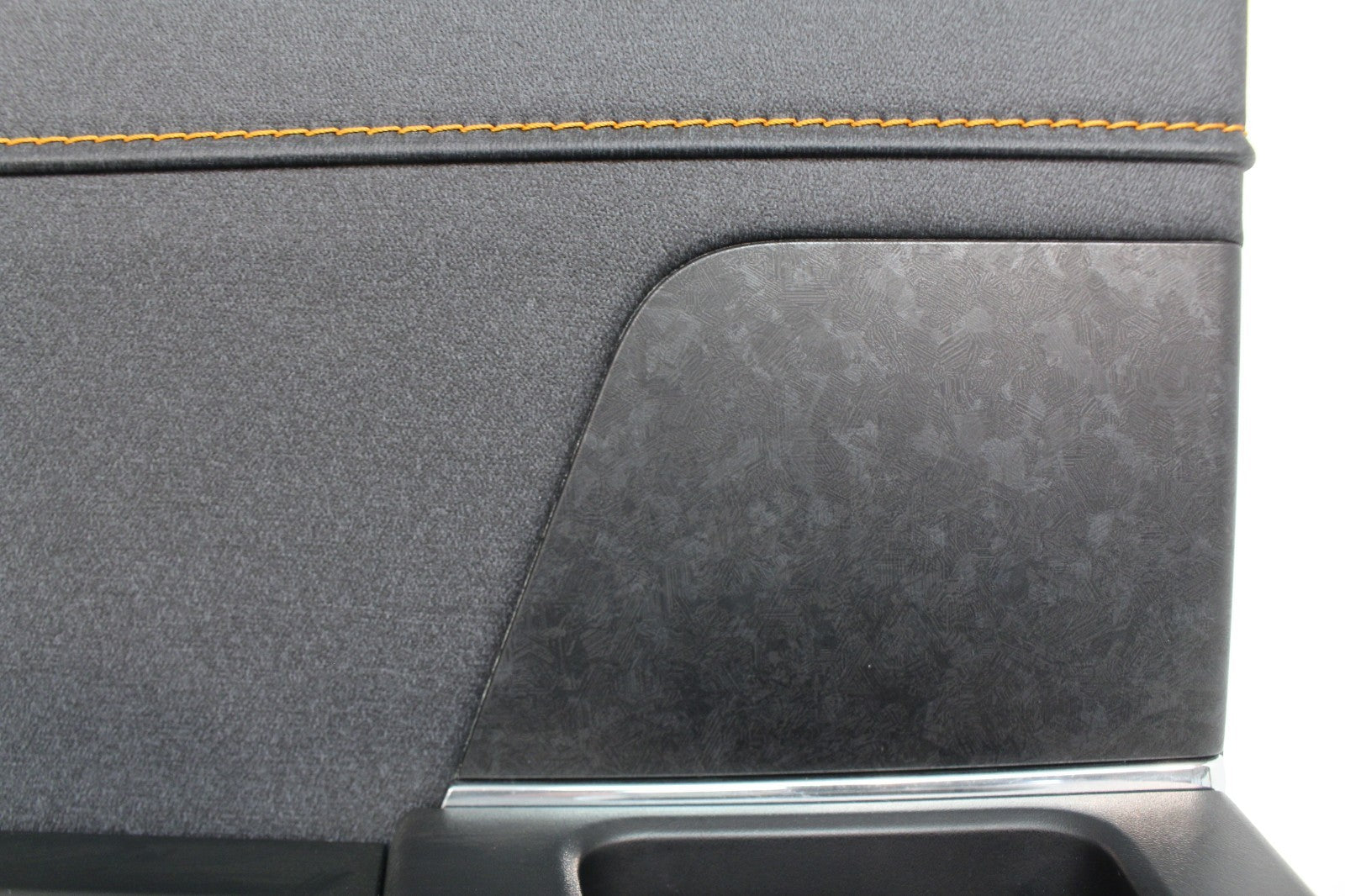 2021 - 2025 Ford F-150 Tremor Rear Driver Door Panel | Black & Active Orange