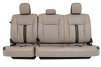 2015-2022 Ford F150 Super Duty Supercab Seats, XLT w/ Katzkin Earth Gray Leather