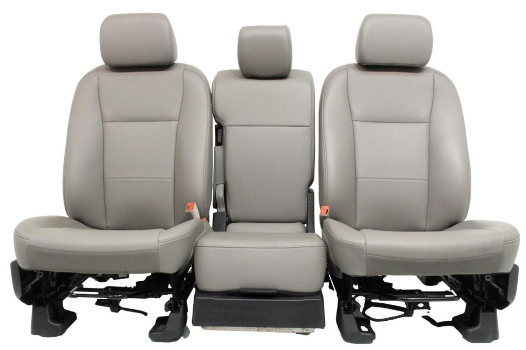 2015 - 2022 Ford F150 & Super Duty Front Seats, Regular Cab XL Earth Gray Vinyl