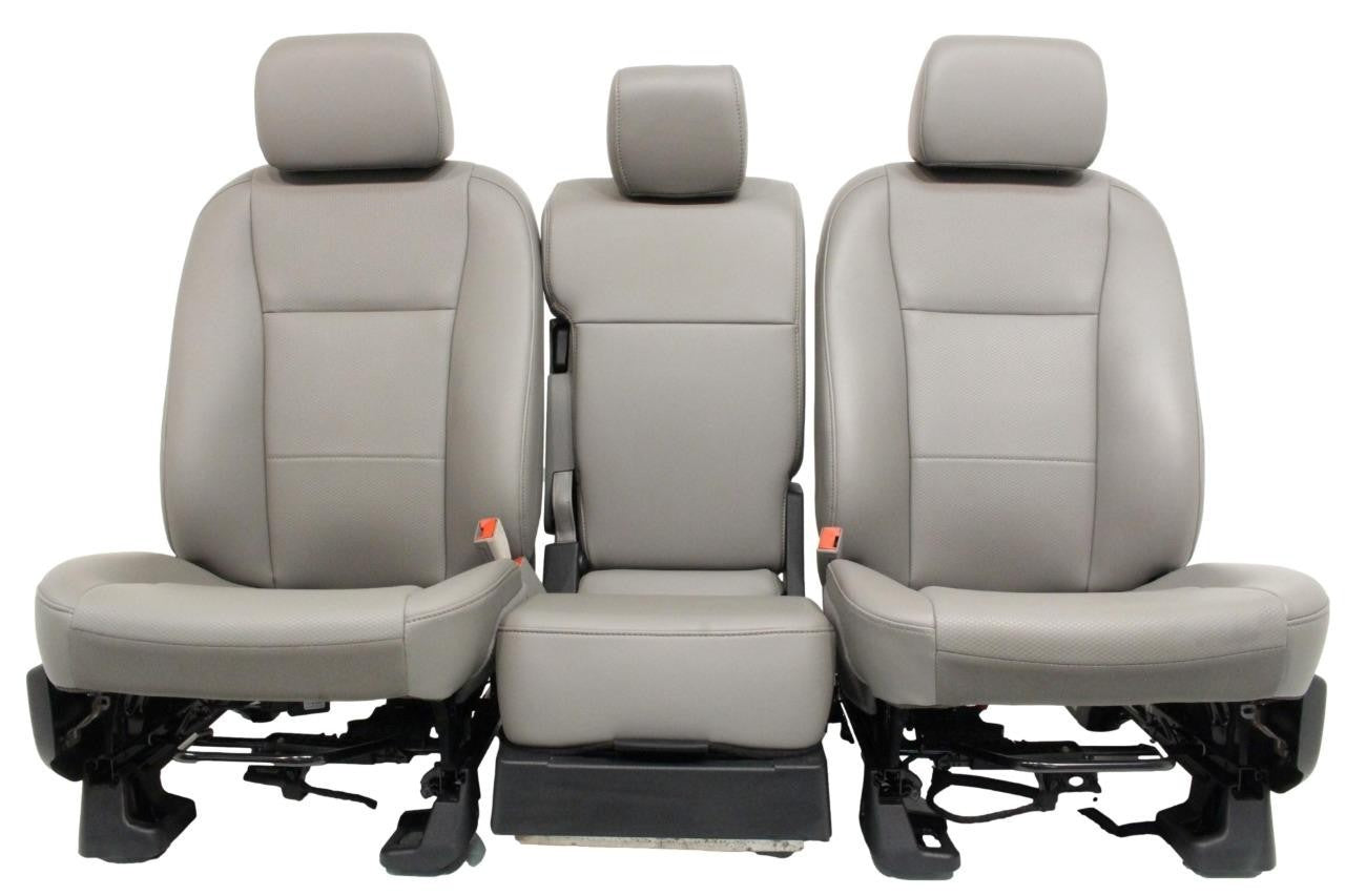 2015 - 2022 Ford F150 & Super Duty Front Seats, Regular Cab XL Earth Gray Vinyl