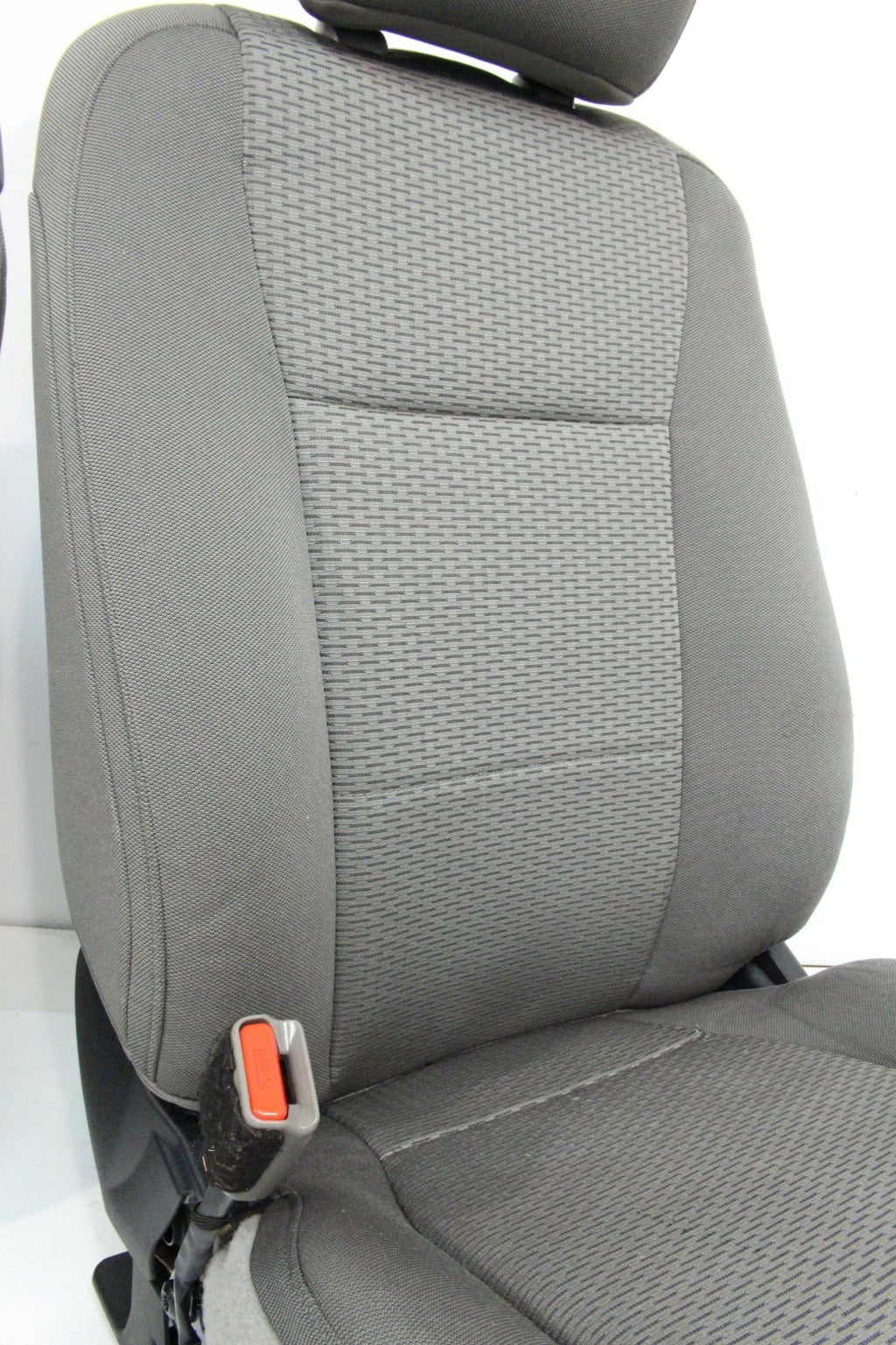 2015 - 2022 Ford F150 Super Duty Front Seats, XLT Power Earth Gray Cloth Heated