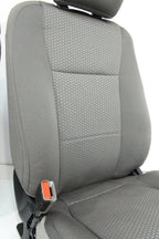 2015 - 2022 Ford F150 Super Duty Front Seats, XLT Power Earth Gray Cloth Heated