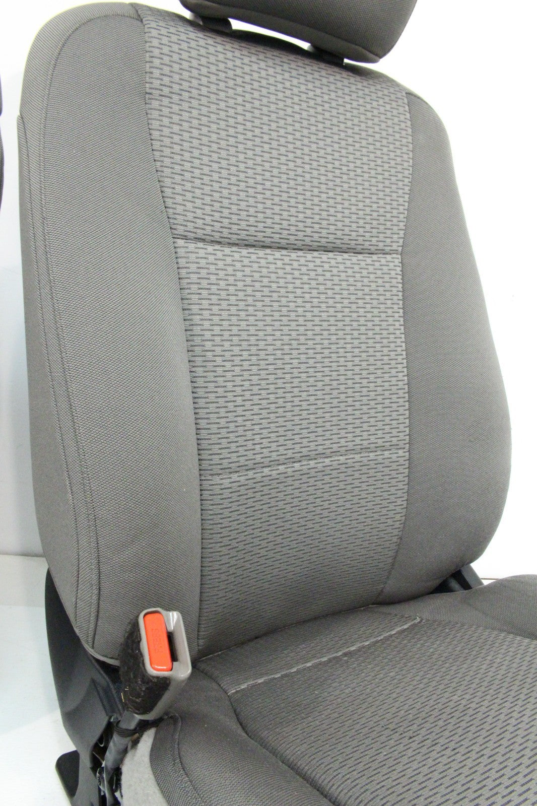 2015 - 2022 Ford F150 Super Duty Front Seats, XLT Power Earth Gray Cloth Heated