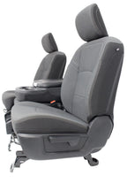 2019 - 2024 Ram HD Front Bench Seat, Diesel Gray Cloth Manual w Center Jump Seat