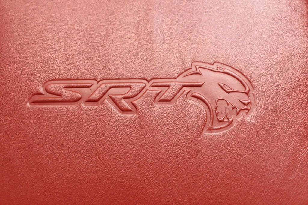 11-23 Dodge Charger SRT Seats, Demonic Red Laguna Leather OEM w/ Power Heat Cool
