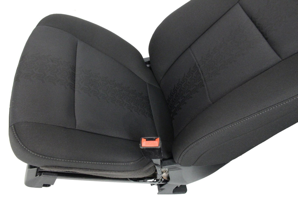 2015 - 2022 Ford F150 & Super Duty Front Seats, XLT Black Cloth Power Heat