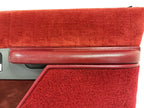 88-94 Chevy GMC Silverado Suburban C/K OBS Front Door Panels, Garnet Red MINT