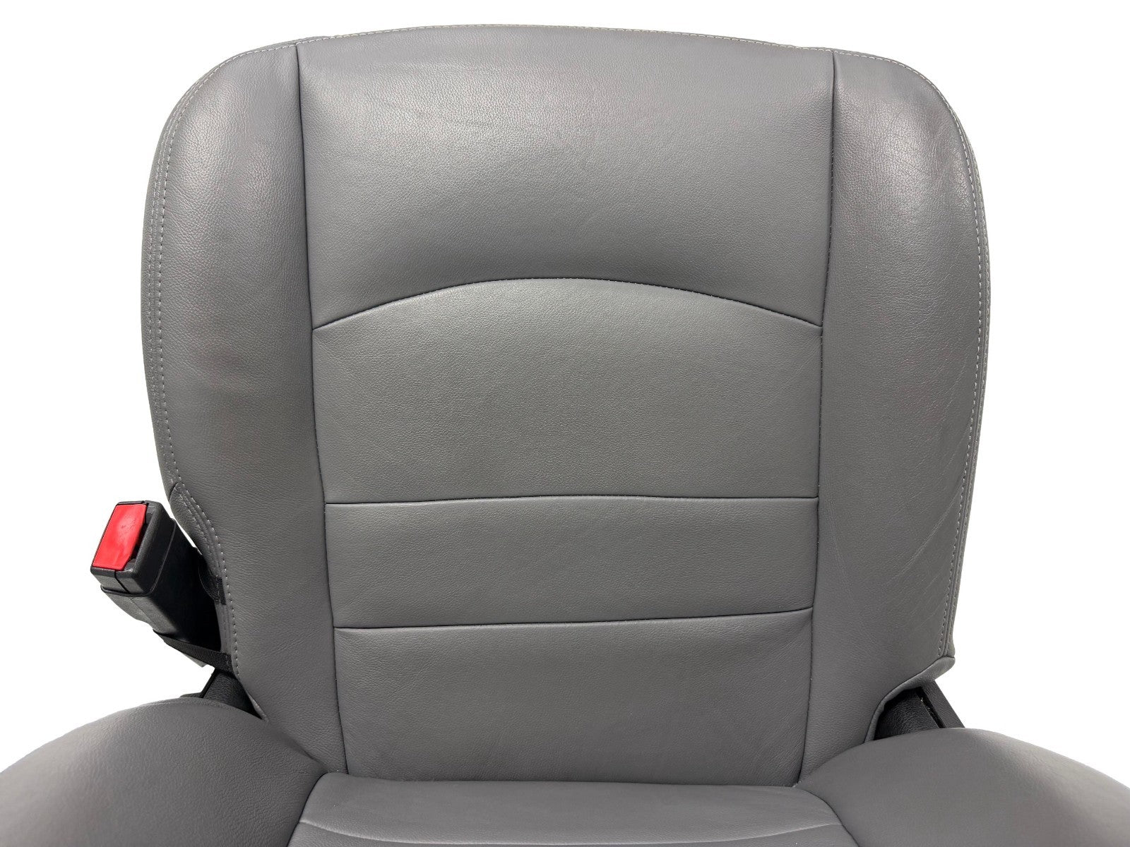 2009 - 2018 Dodge Ram Seats Set Crew Cab, Alea Gray Leather w/ OEM Power Driver